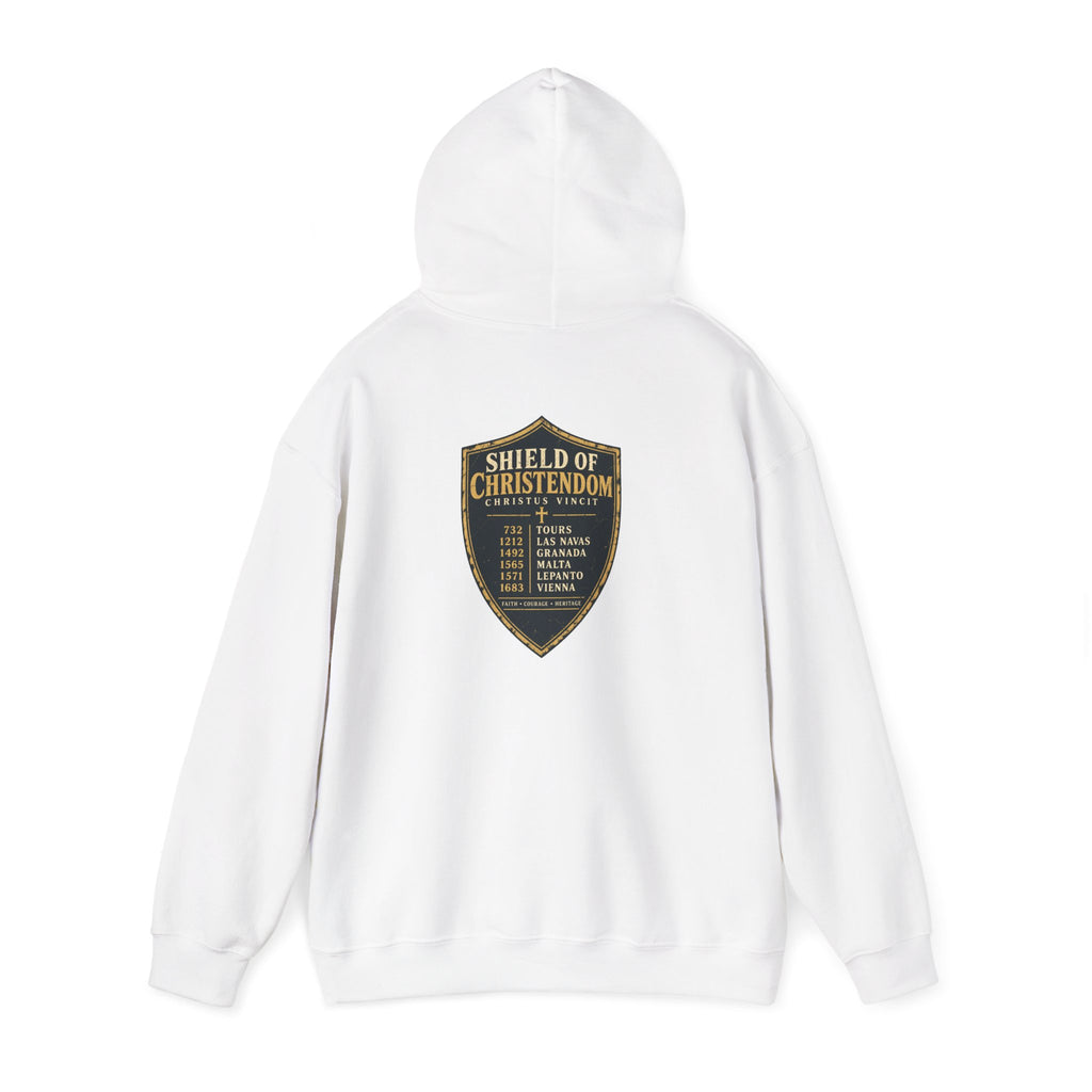 Granada 1492 Hoodie — Christus Vincit Crossed Keys Emblem