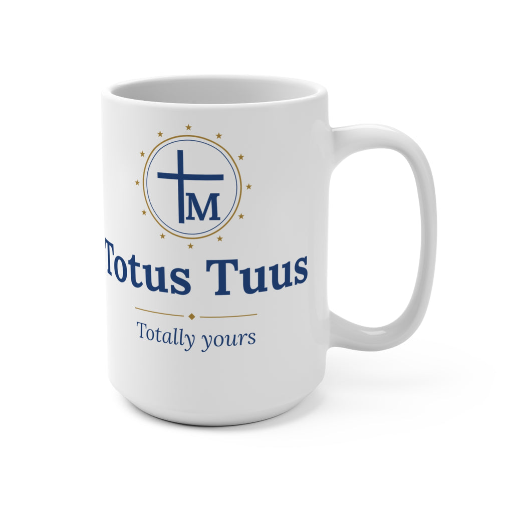 Totus Tuus mug, alternate view