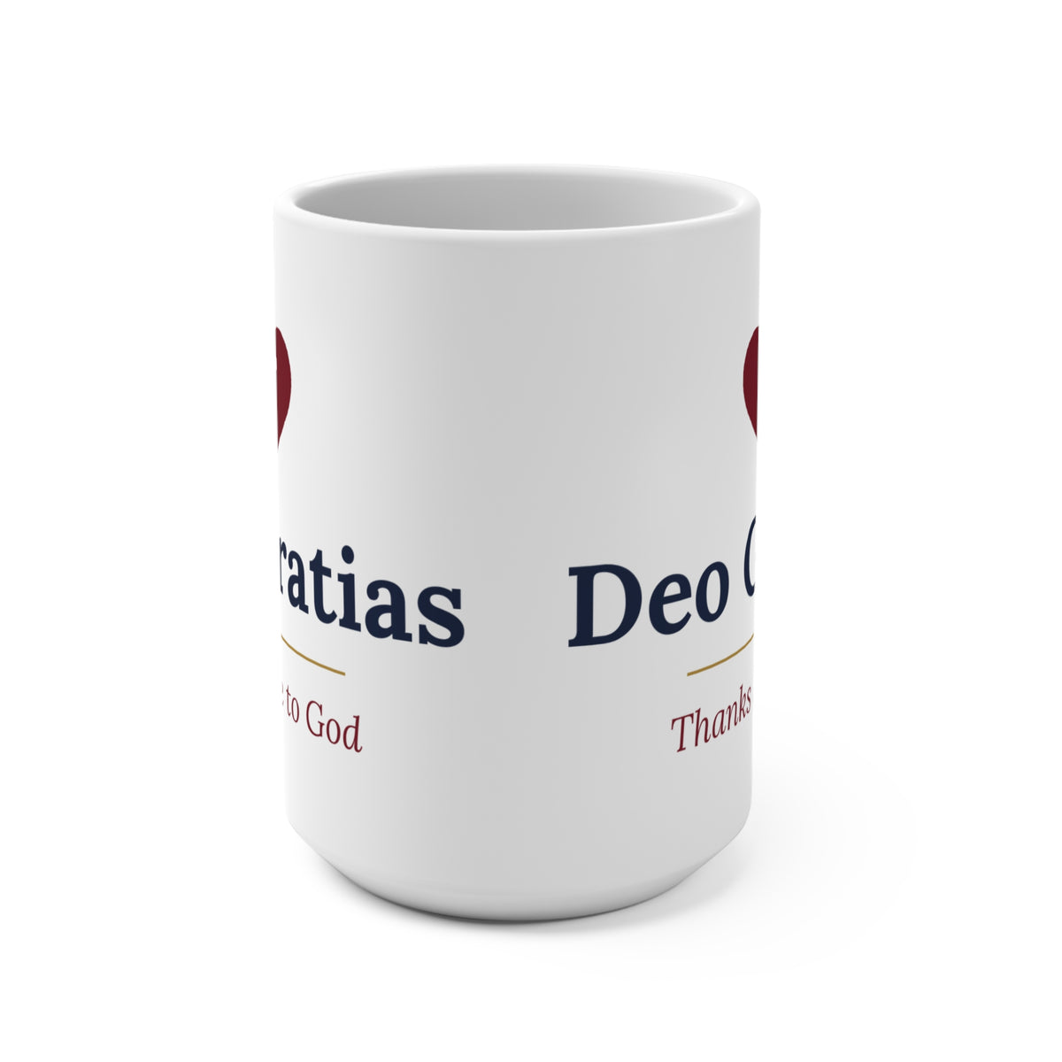 Te Doy Gracias Thanks Be to God 15 oz ceramic faith mug