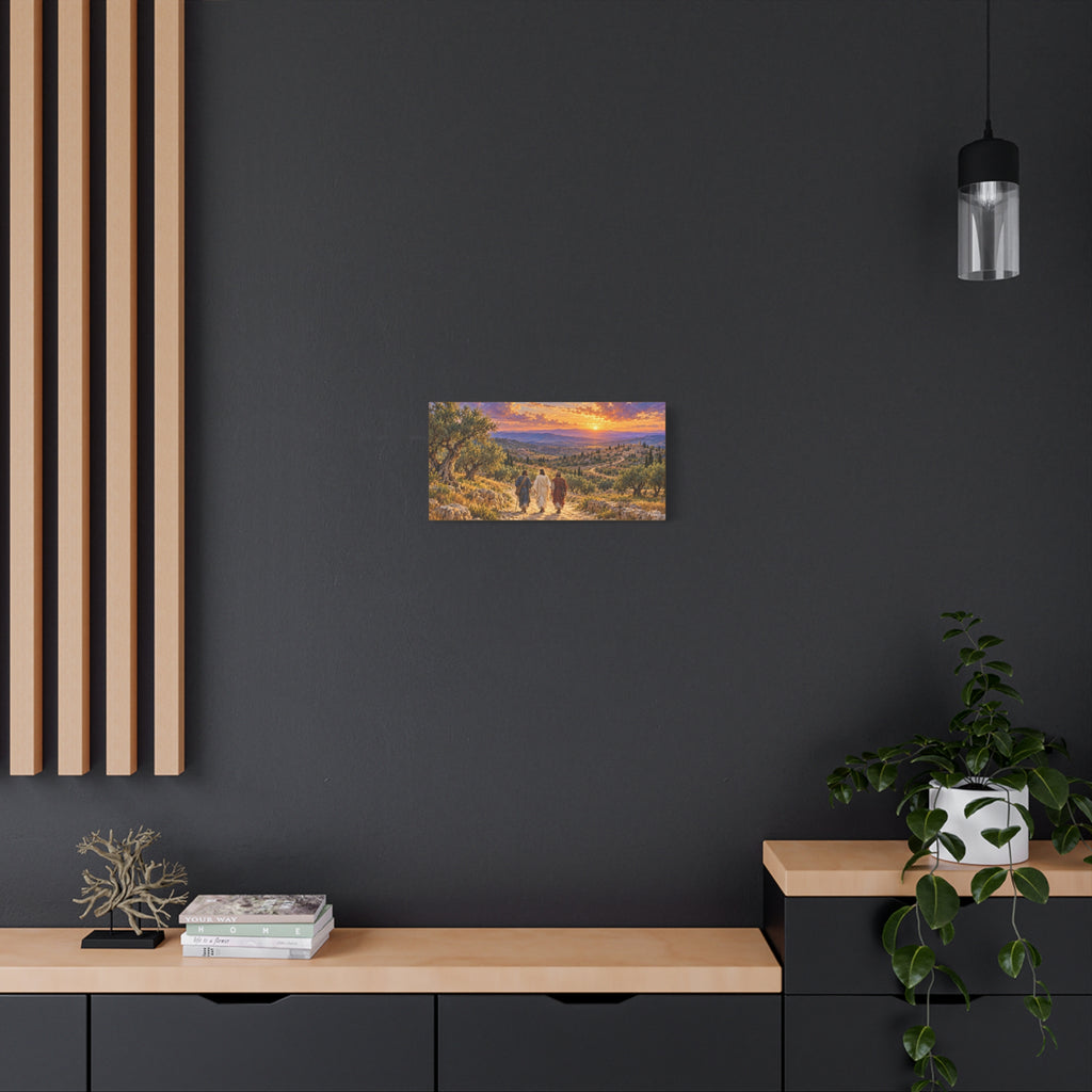 Road to Emmaus - Landscape Canvas Wall Art