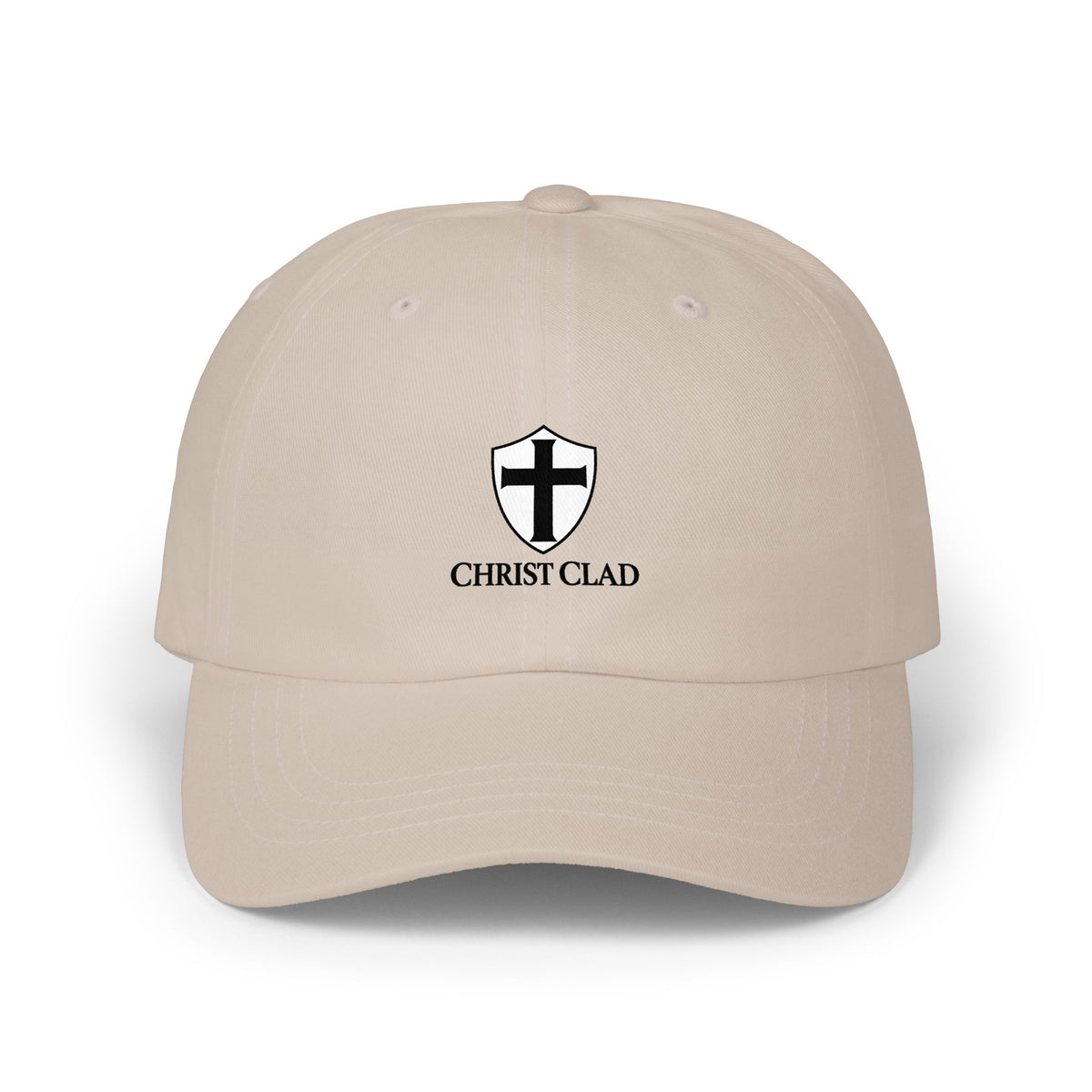 Christ Clad Christian Cross Dad Cap
