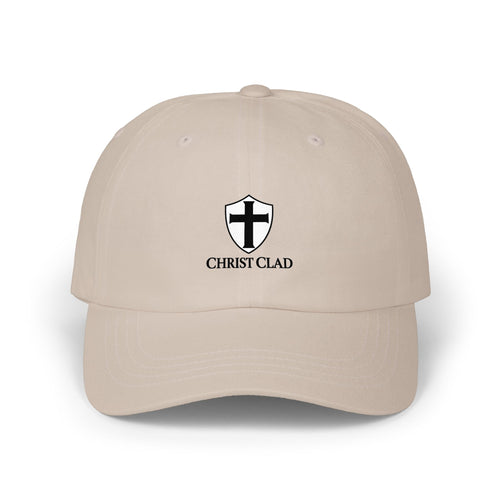 Christ Clad Christian Cross Dad Cap