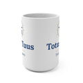 Totus Tuus Marian cross mug, St. John Paul II motto
