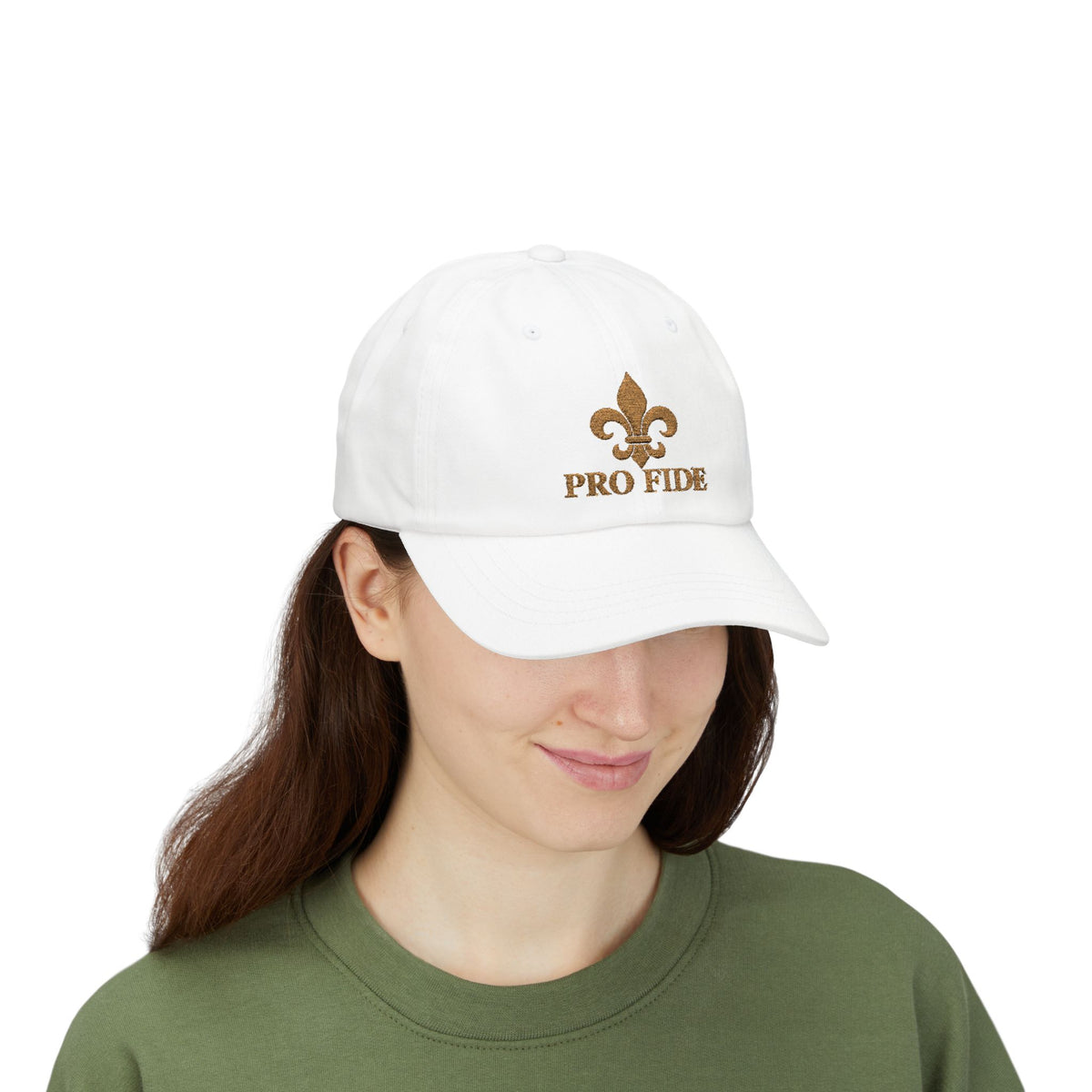 Pro Fide Fleur-de-Lis Dad Cap