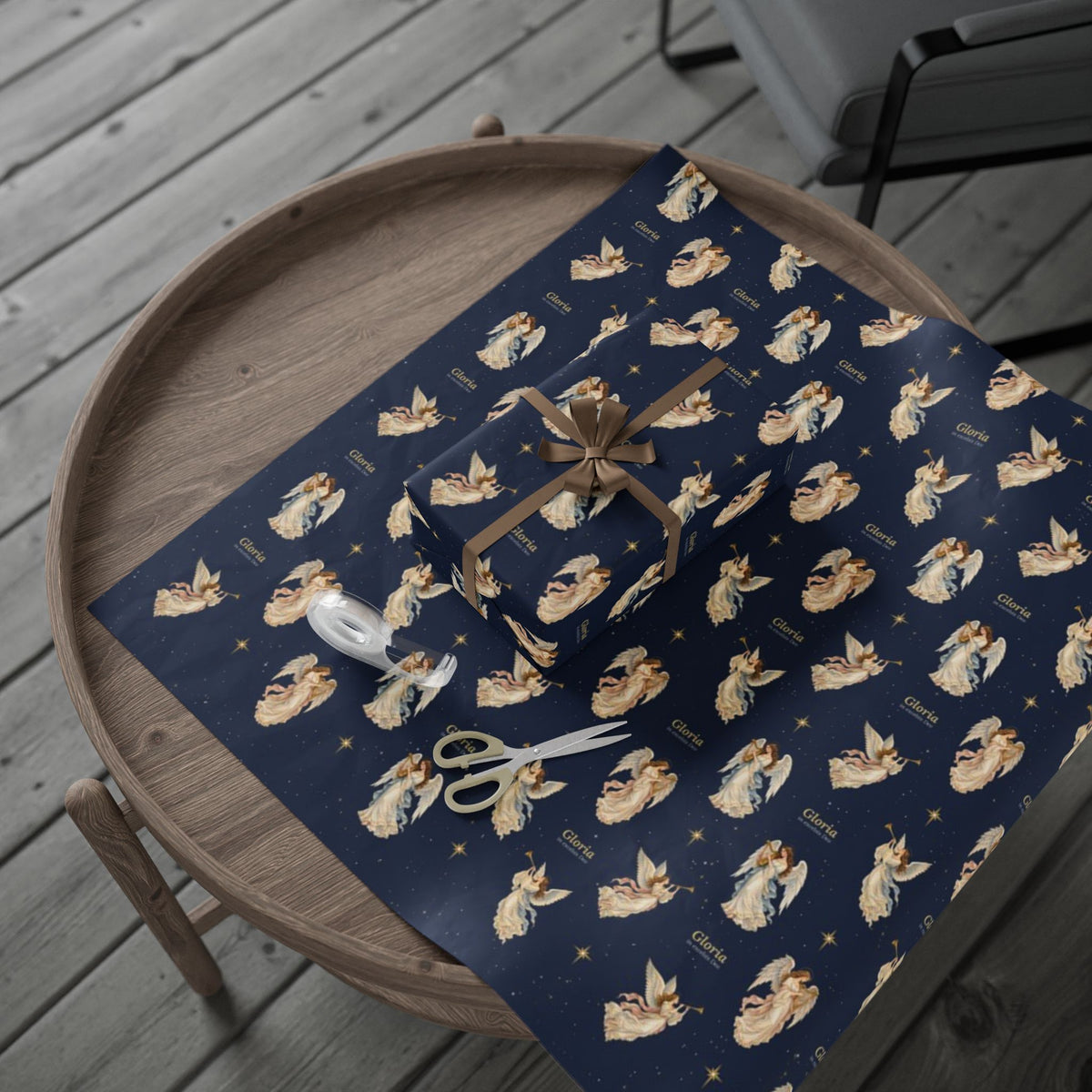 Gloria angel wrapping paper, rolled