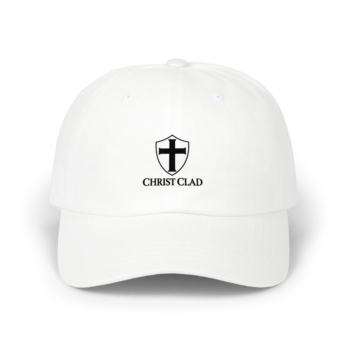 Christ Clad Christian Cross Dad Cap