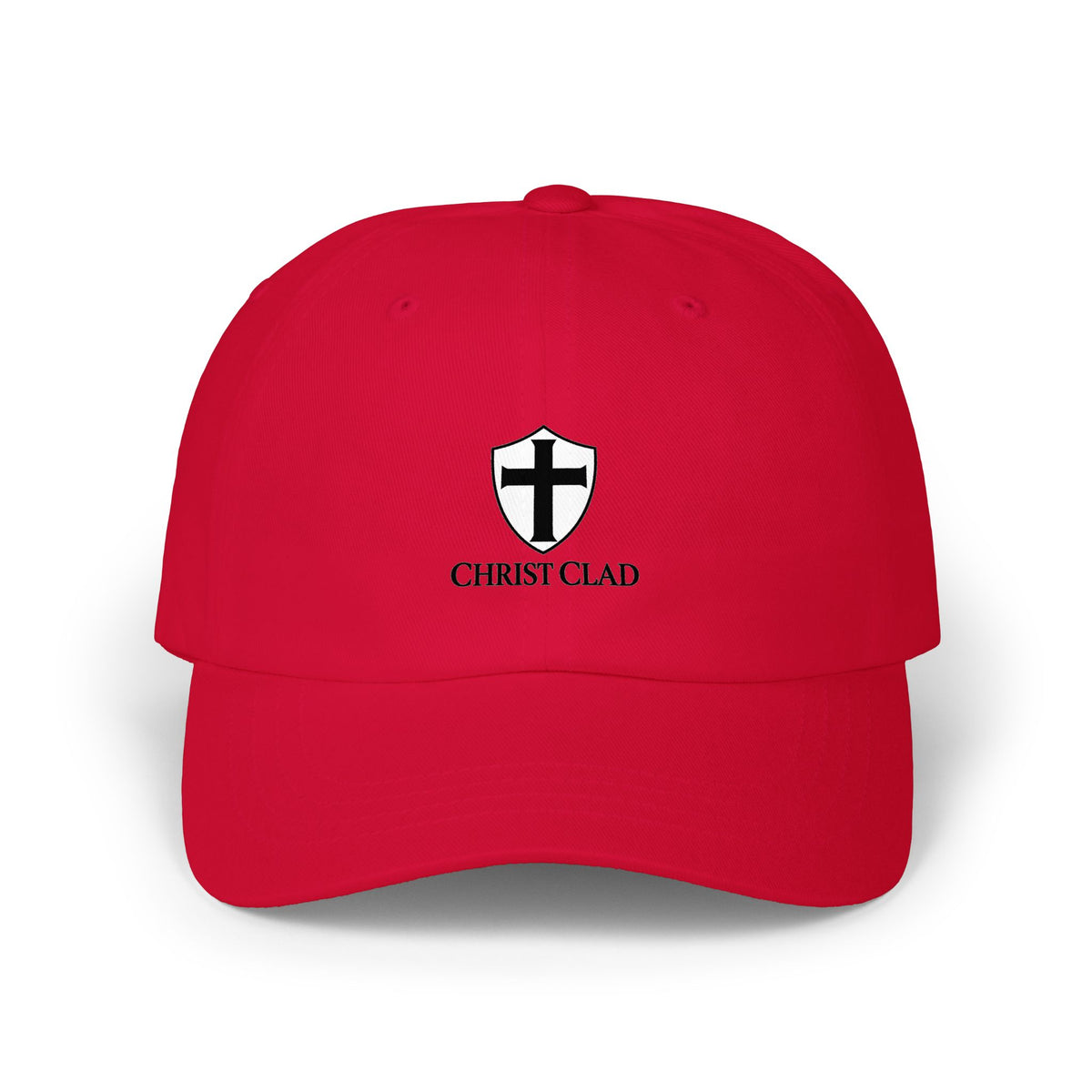 Christ Clad Christian Cross Dad Cap