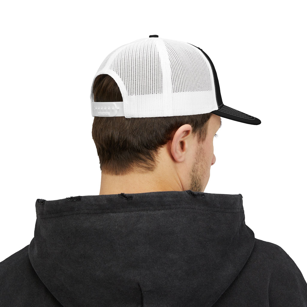 Deus Vult Jerusalem Cross Trucker Cap