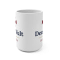 Deus Vult God Wills It cross mug