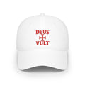 Deus Vult embroidered cap, alternate view
