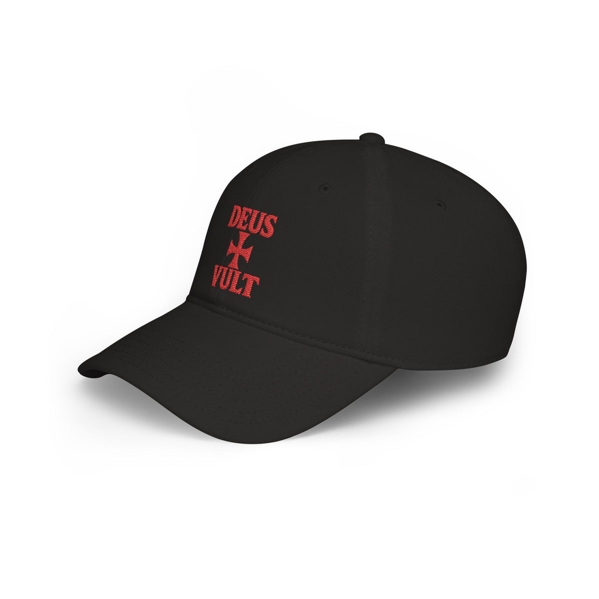 Deus Vult Cross Embroidered Baseball Cap