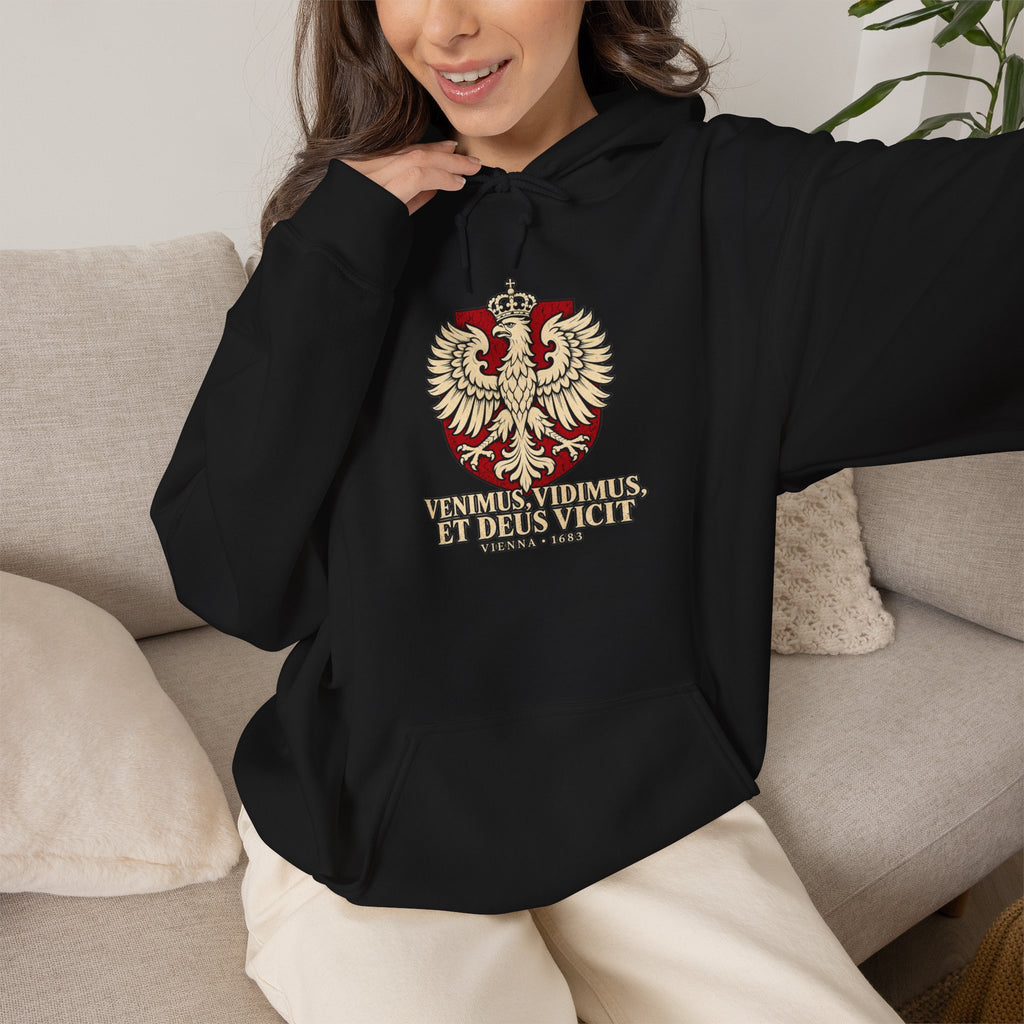 Vienna 1683 Hoodie - Venimus, vidimus, et Deus vicit