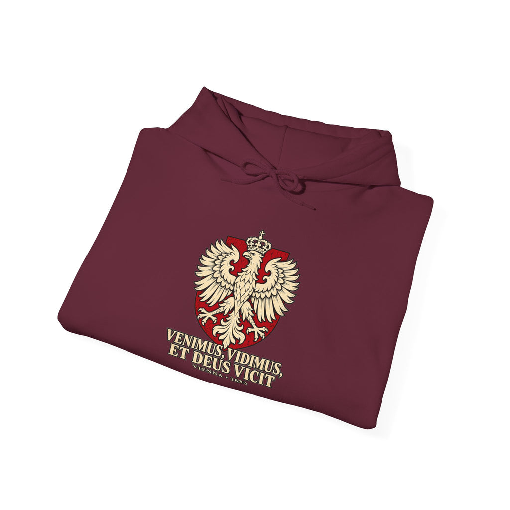 Vienna 1683 Hoodie - Venimus, vidimus, et Deus vicit