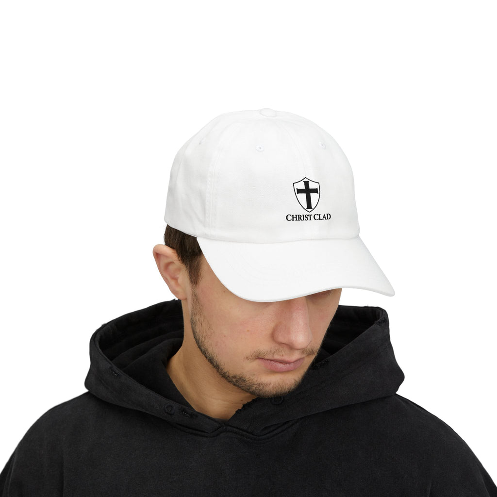 Christ Clad Christian Cross Dad Cap
