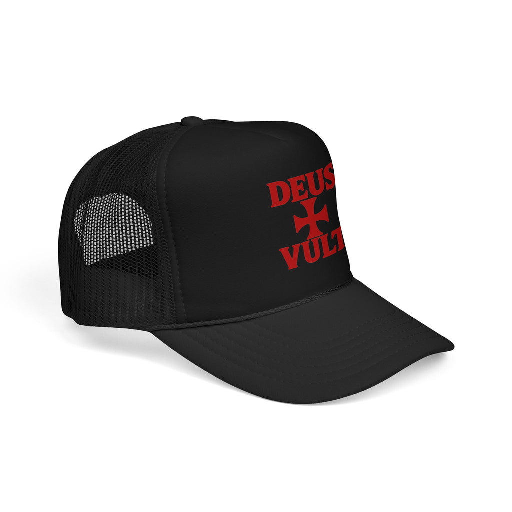 Deus Vult Cross Trucker Hat