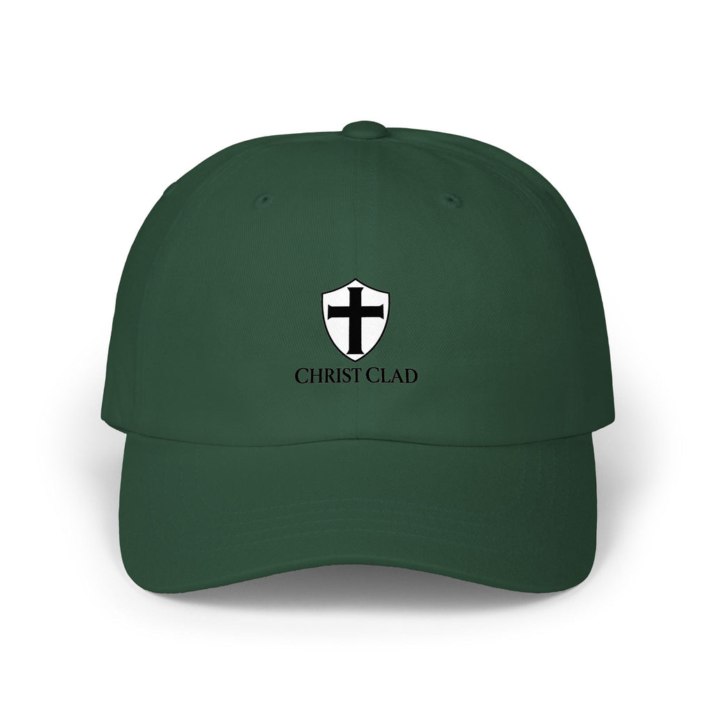 Christ Clad Christian Cross Dad Cap