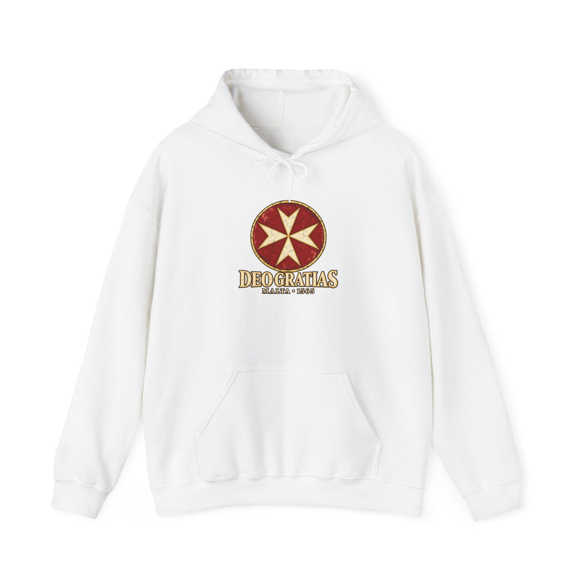 Malta 1565 Hoodie — Deo Gratias Maltese Cross