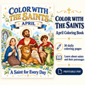 Color With The Saints: April