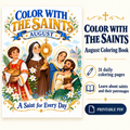 Color With The Saints: August