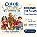 Color With The Saints: October