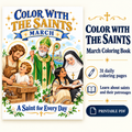 Color With The Saints: March