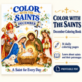 Color With The Saints: December