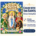 Color With The Saints: February