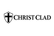 Christ Clad horizontal logo with transparent background